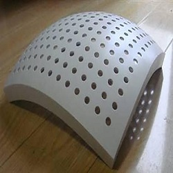 curved aluminum sheet panel